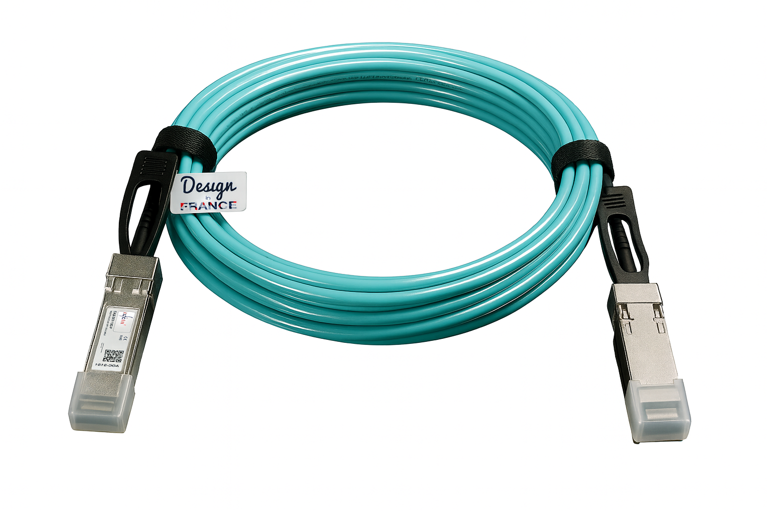 Câble AOC 10Gbit/s, Câble Fibre Optique avec 2*10G Transceiver SFP+, compatible avec Freebox Ultra, Freebox Delta, Compa...
