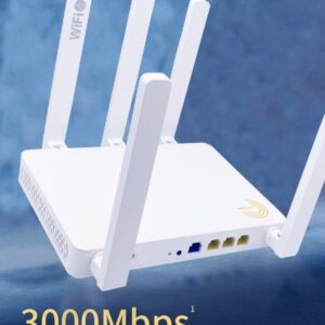 Routeur WiFi 6 Mesh AX3000 2,5Gb (AX3000), Ethernet Port WAN 2,5Gb RJ45, Double-Bande WiFi 6 Mesh Routeur, Jusqu’à 3…