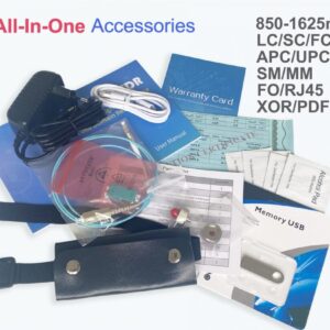 Elfcam® – ELF6800 OTDR Monomode 1310nm / 1550nm et Multimode 850nm / 1300nm, Testeur Fibre Optique Réflectomètre du …