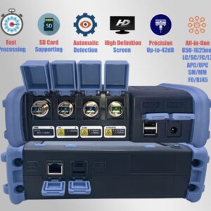 Elfcam® – ELF6800 OTDR Monomode 1310nm / 1550nm et Multimode 850nm / 1300nm, Testeur Fibre Optique Réflectomètre du …