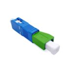 Glasfaser-Adapterkabel, Singlemode-Simplex-LC/APC-Buchse auf SC/UPC-Stecker, 1 Stück