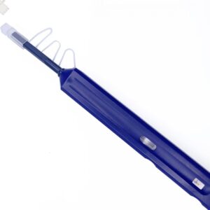 Elfcam® - Stylo de Nettoyage pour Fibre Optique Tip-Pen pour Adaptateur LC Femelle (APC et UPC), Connecteurs Mâles LC 1,...