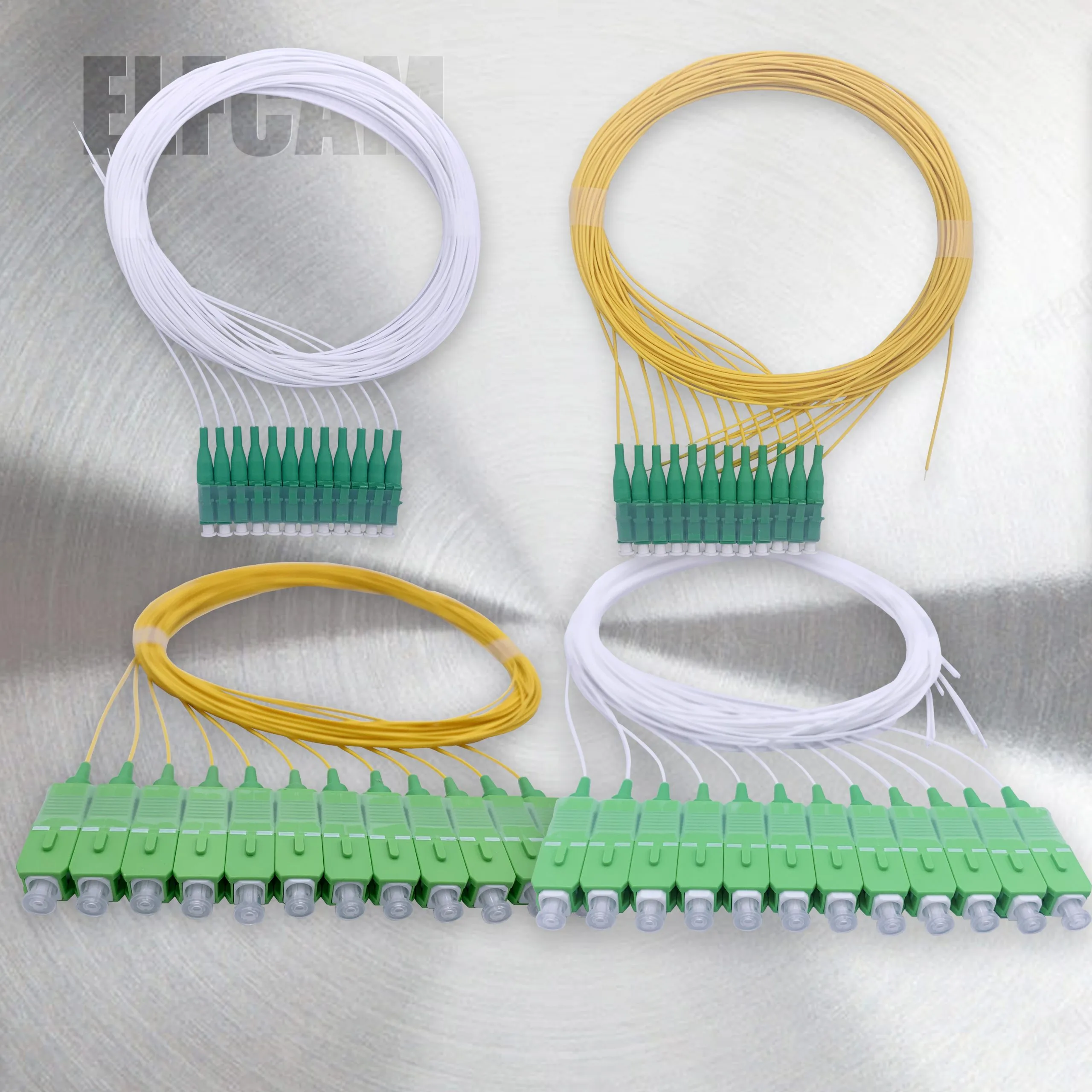 Pigtails fibre optique SC APC LC UPC ELFCAM