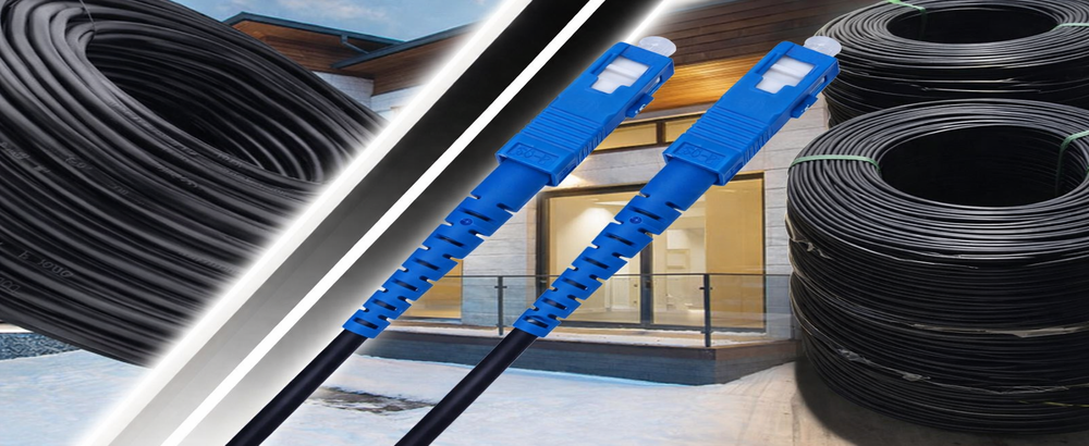 Elfcam® - Fibre Optic Cable SC/APC To LC/APC OS2 Simplex