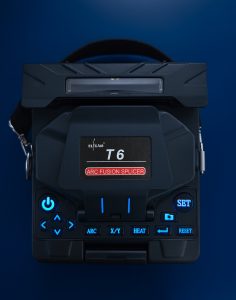 Elfcam – Soudeuse Fibre Optique T6, Fiber Fusion Splicer, Type Alignement – Cœur à Cœur, avec 4 Moteurs et Kit…