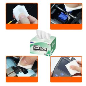 Kit d&rsquo;outils de Nettoyage Fibre pour Soudeuse FTTx, Compris Stylos Optique Fibre,Mesurer la Règle,Lingettes Nettoyan…