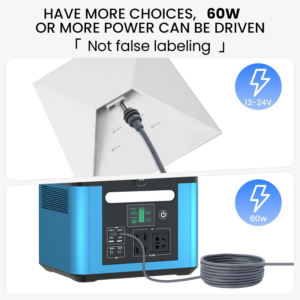 Câble d&rsquo;alimentation Starlink Mini USB C vers CC, conception étanche, prêt à l’emploi, adapté au camping/à l&r…