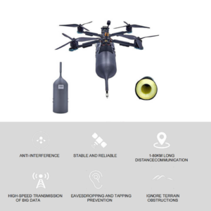 Elfcam – Fibre optique FPV invisible de 0,23mm, connecteur FC/UPC, bobine de fibre optique 10km à 60km, pour une tra…