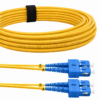 Elfcam® – SC/UPC to SC/UPC Duplex Single-mode Fiber Optic Cable, 9/125um OS2 LSZH Optical Patch Cord (Ref: 20245)