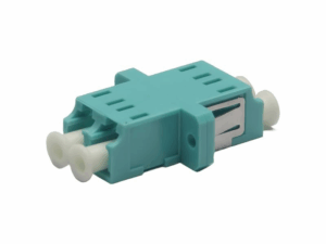 Elfcam -12pcs Adaptateur à Fibre Optique Câble OM3 Multimode Duplex LC/UPCFemale à LC/UPC Female, Lot de 12