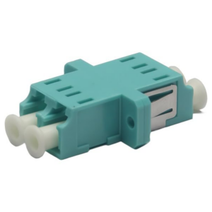 Elfcam -12pcs Adaptateur à Fibre Optique Câble OM3 Multimode Duplex LC/UPCFemale à LC/UPC Female, Lot de 12