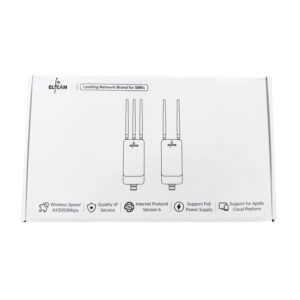 Elfcam – WiFi 6 Extérieur AX3000 Point d&rsquo;accès extérieur – WiFi Dual Band 2.4G/5G 3000Mbps ,1 Port Gigab…