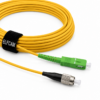 FC/PC to SC/APC OS2 Simplex Fiber Optic Cable (Ref:2963)