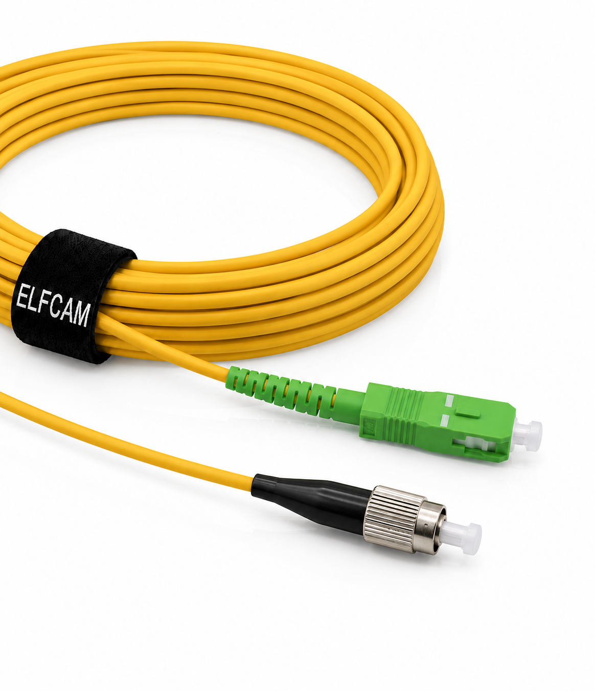 FC/PC to SC/APC OS2 Simplex Fiber Optic Cable (Ref:2963)