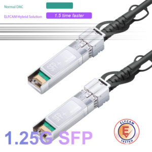 Câble SFP à SFP 1,25Gb Câble à Attache Directe, Direct Attach Copper (DAC) Twinax Cable (Ref:16368)