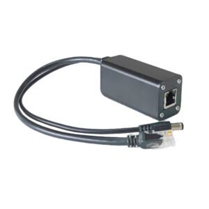 Splitteur POE 2,5G/1,25G de qualité industrielle Sortie 12V CC 25 W, Boîtier en alliage d&rsquo;aluminium haute résistance