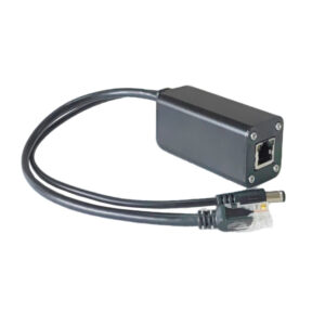 Splitteur POE 2,5G/1,25G de qualité industrielle Sortie 12V CC 25 W, Boîtier en alliage d&rsquo;aluminium haute résistance