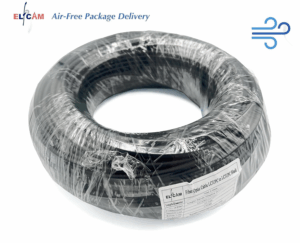 Elfcam – Câble à Fibre Optique OM4 LC/UPC vers LC/UPC Duplex Multimode 50/125um ODM 5.0mm, Convient aux Installation…