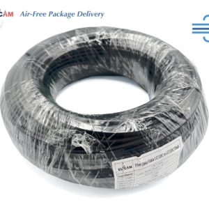 Elfcam – Câble à Fibre Optique OM4 LC/UPC vers LC/UPC Duplex Multimode 50/125um ODM 5.0mm, Convient aux Installation…