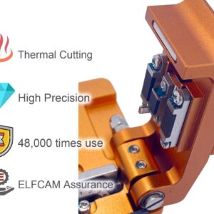 Elfcam® – SE Cliveuse de Grande Précision pour Découpeuse/Cleaver Fibre Optique et Soudeuse à Fibre Optique (SE-09)(…