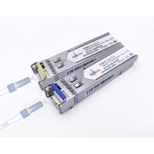 Lot de 2 MODULE SFP 1.25G, MONOMODE LC, Tx1310nm RX 1550nm+Tx1550nm RX1310nm(Ref:2591)