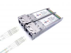 10Gbps SFP+ Module de Transceiver à Fibre Optique LC/UPC OM3 OM4(10Gbase-SR: 850nm 300m) Lot 2 (Ref:2583)