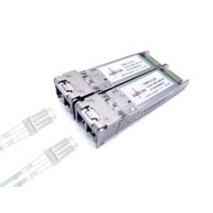 10Gbps SFP+ Module de Transceiver à Fibre Optique LC/UPC OM3 OM4(10Gbase-SR: 850nm 300m) Lot 2 (Ref:2583)