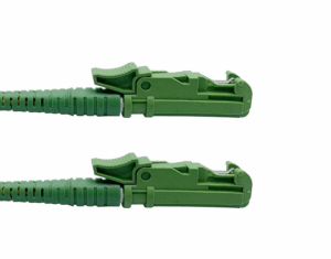 Elfcam – Câble à Fibre Optique E2000/APC à E2000/APC Monomode Simplex 9/125μm Jarretière Optique LSZH