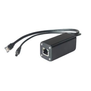 Splitteur POE 2,5G/1,25G de qualité industrielle Sortie 12V CC 25 W, Boîtier en alliage d&rsquo;aluminium haute résistance