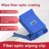 Clip de limpieza de fibra óptica Clip-C1, para limpiar el extremo de las fibras más rápido y proteger su piel