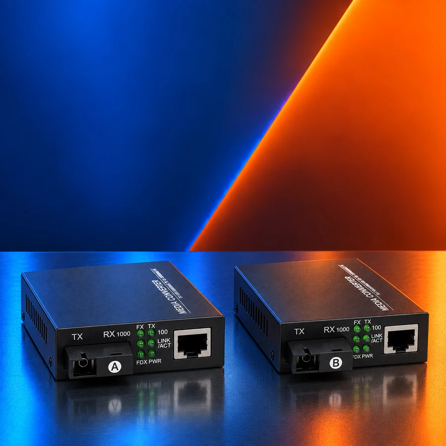 Convertisseur fibre Ethernet ELFCAM