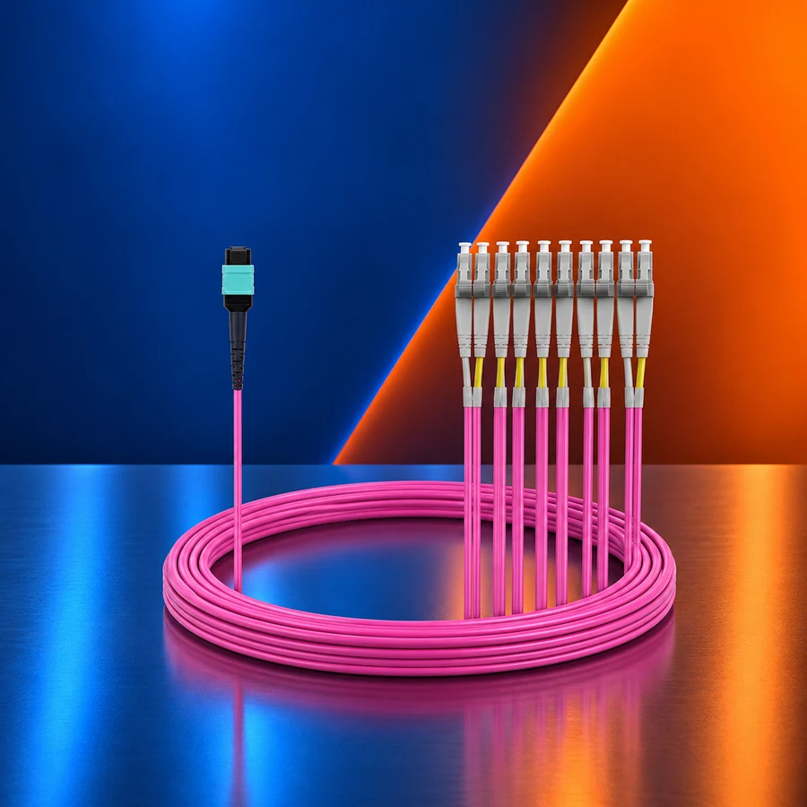Câble MPO MTP multifibre ELFCAM