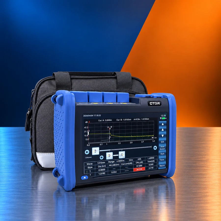 OTDR réflectomètre fibre optique ELFCAM