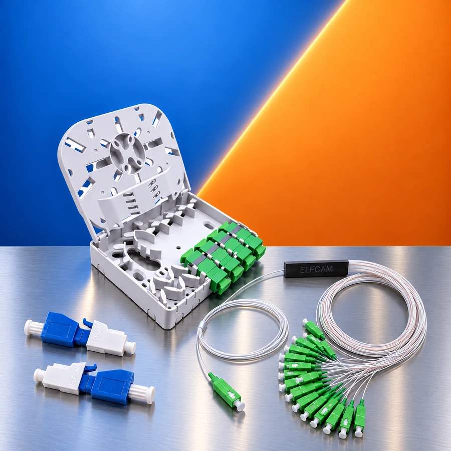 Splitteur PLC fibre optique ELFCAM