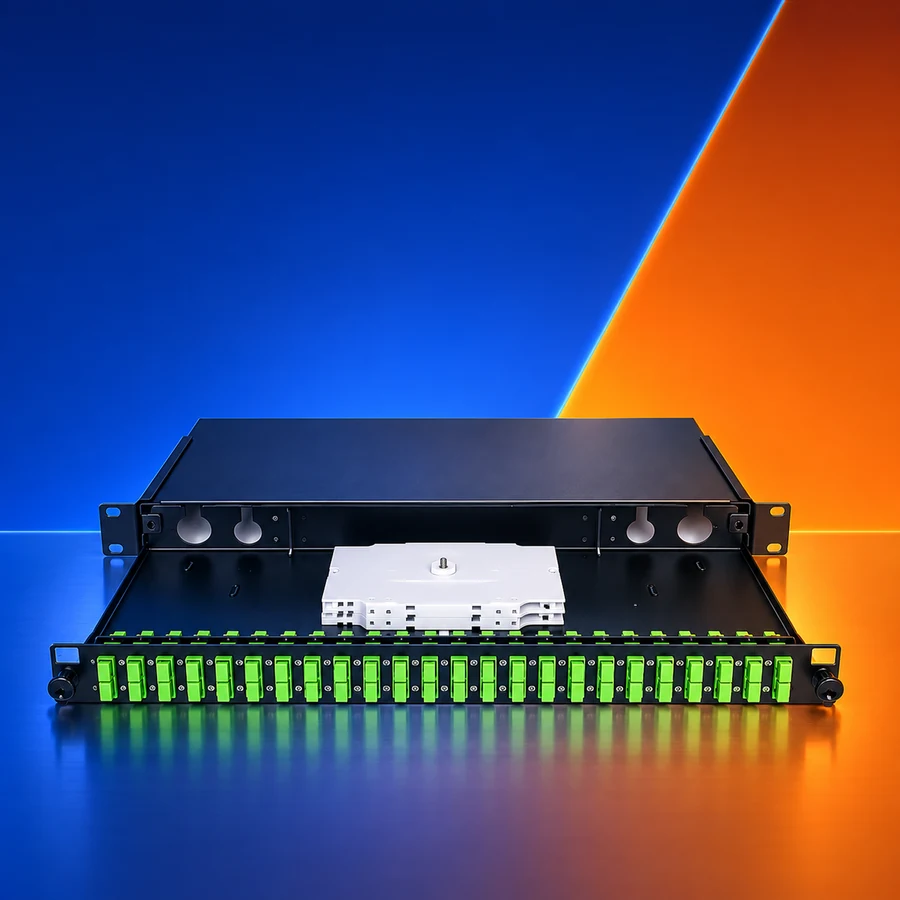 Tiroir optique ODF rack 19 pouces ELFCAM