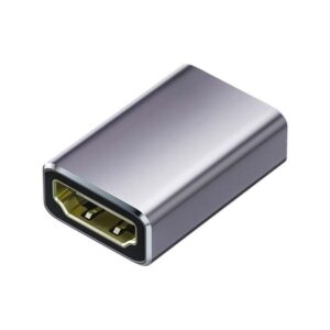 Adaptateur HDMI2.1 femelle-femelle, prenant en charge la conversion haute définition 8K/4K 60 Hz, adapté aux adaptateurs...