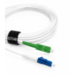 Cabo de fibra ótica SC/APC para LC/UPC OS2 Simplex Branco (Ref.: 3665)