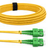 SC/APC to SC/APC OS2 Duplex Fiber Optic Cable (Ref:2493)