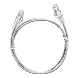 Câble Ethernet Cat 6A, Ultra Slim 10Gbps 32AWG UTP OD 2,8mm 500MHz, 10Gb Thin RJ45 Cat6a Patch Cord pour Data Center (Lot1)