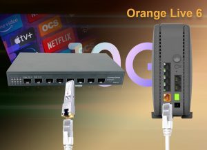 10Gb Commutateur Switch Fibre Optique Compatible avec Freebox Ultra et Orange Livebox, avec 8 Ports 10G SFP+ Plug & P…