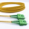 Cable de Fibra Óptica Dúplex SC/APC a SC/APC OS2 (Ref:2493)