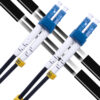 Glasfaserkabel für außen und innen, LC/UPC zu LC/UPC OS2 Duplex Singlemode, Durchmesser 5,0 mm (Ref: 11861)