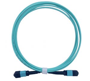 Câble Fibre Optique MPO Femelle à MPO Femelle, Multimode OM3, compatible avec Nvidia/Mellanox/Arista/Cisco/HPE/Juniper/Mar…