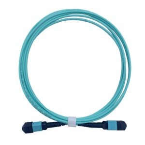 Câble Fibre Optique MPO Femelle à MPO Femelle, Multimode OM3, compatible avec Nvidia/Mellanox/Arista/Cisco/HPE/Juniper/Mar…