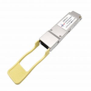Elfcam® – 100G QSFP28 LR4 Transceiver Module QSFP28 100GBASE-LR4 1309nm 10km DOM LC Duplex,Lot de 1 (Ref: 21164)