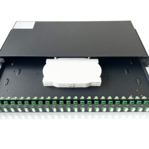 Elfcam® – Tiroir Optique 48 Ports LC/APC Monomode. Équipé de 48 Ports de LC/APC Monomode, Installation dans Tous Les Racks…