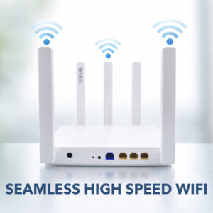 Routeur WiFi 6 Mesh AX3000 2,5Gb (AX3000), Ethernet Port WAN 2,5Gb RJ45, Double-Bande WiFi 6 Mesh Routeur, Jusqu’à 3…