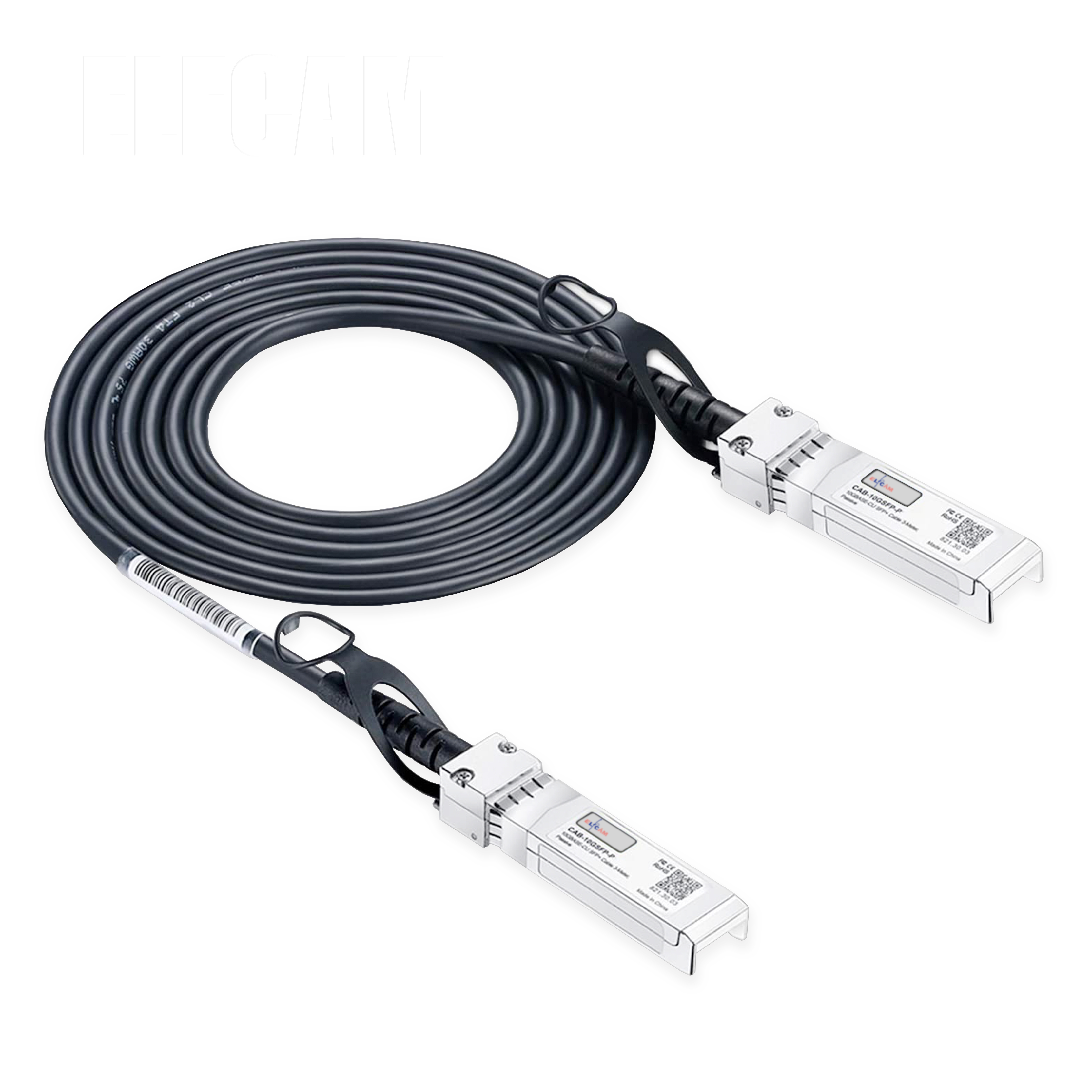 Câble DAC SFP+ 10G Twinax ELFCAM — serveur NAS Freebox