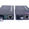 Convertidor PoE Fibra Ethernet, SFP (mini-GBIC) Incluido, 2 Puertos RJ45 (Ref:4880)