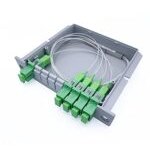 Separador de fibras óticas (PLC Splitter) tipo LGX 1*4, 1*8 (Ref.: 3333)
